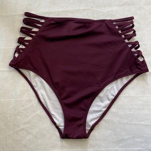 PINK Victoria Secret High Waisted Bikini Bottoms